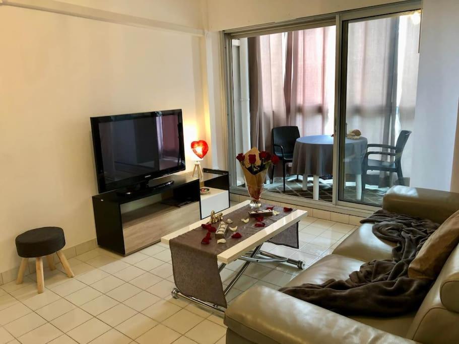 "Beausoleil" T2 Lumineux, Parking, Clim, Wifi Lägenhet Sète Exteriör bild