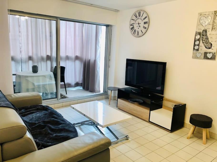 "Beausoleil" T2 Lumineux, Parking, Clim, Wifi Lägenhet Sète Exteriör bild